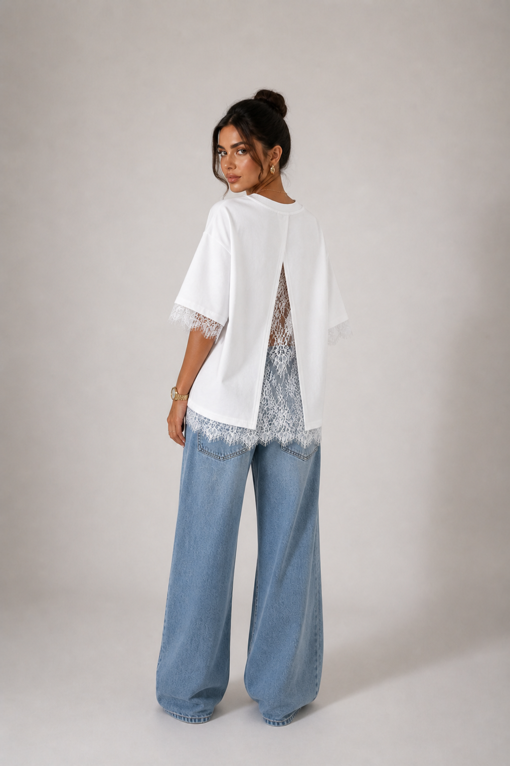 Spets-T-shirt Melia
