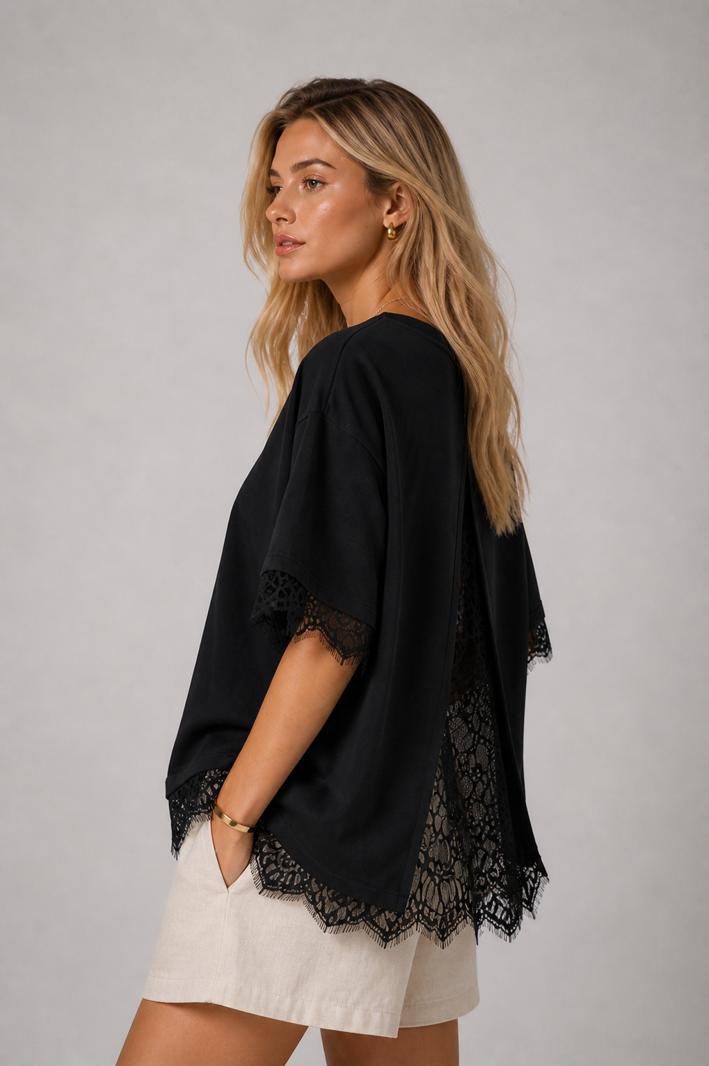 Spets-T-shirt Melia