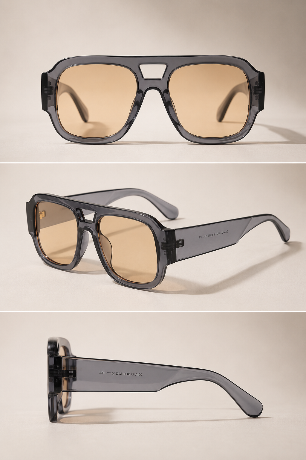 Vintage Aviator-solglasögon