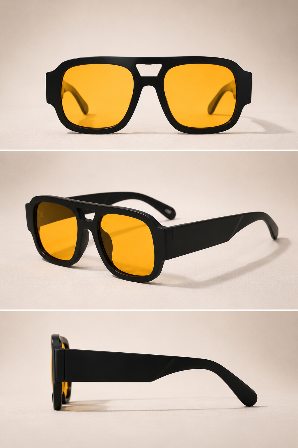 Vintage Aviator-solglasögon